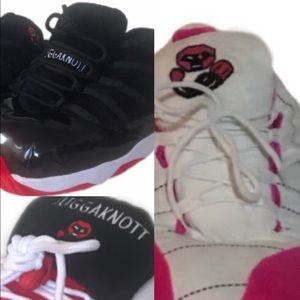 ALL3 Juggaknott Champion 6’s 11’s 12s’ Custom Plush Slippers
